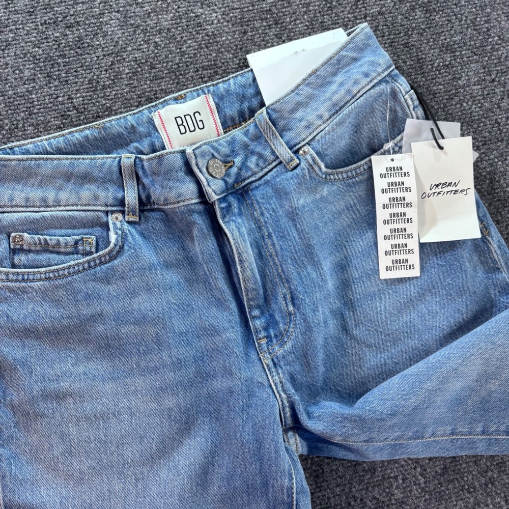 BDG Skinny Jeans Womens 27 Light Wash Mid-Rise Denim NWT Urban Outfitters